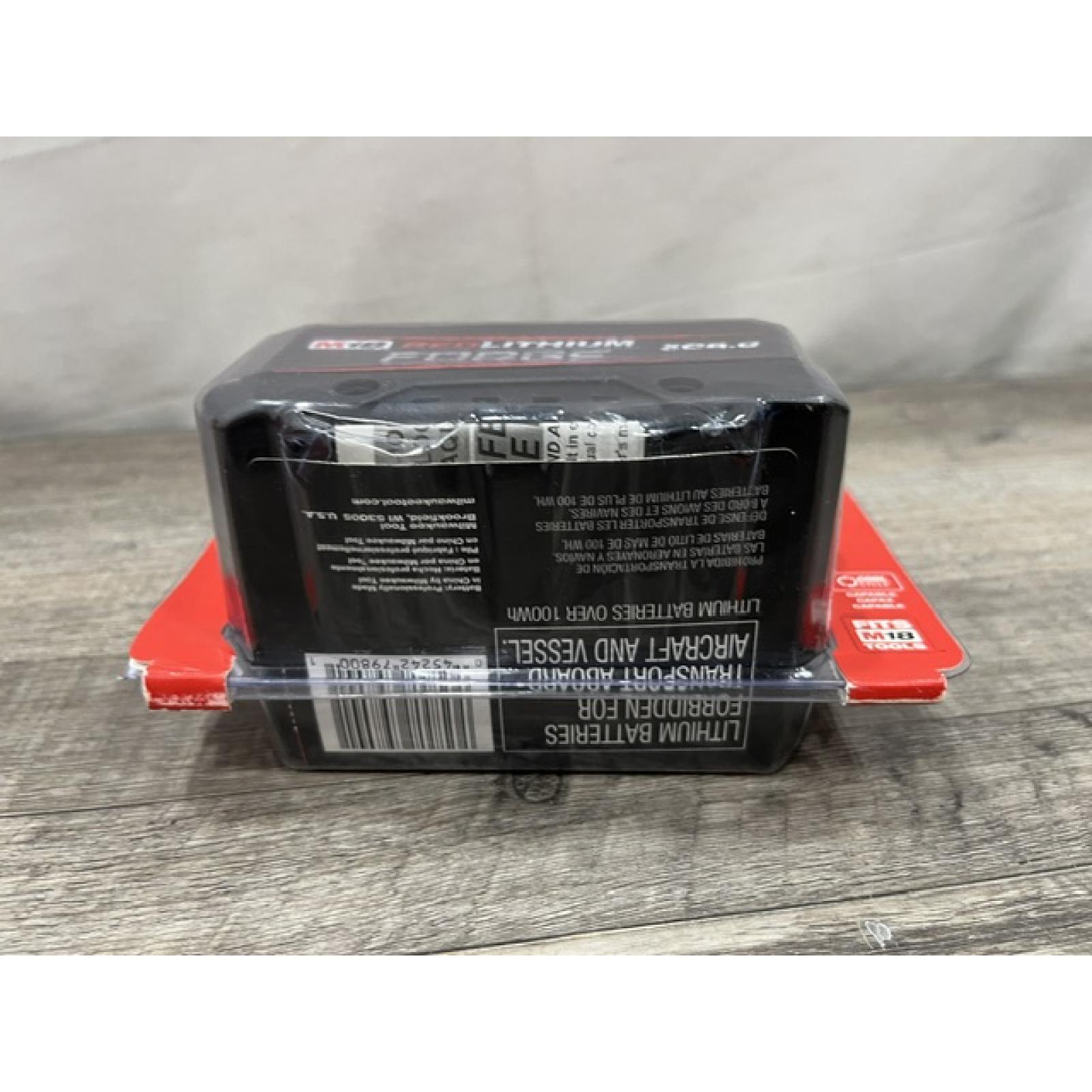 NEW - Milwaukee 18V Lithium-Ion REDLITHIUM FORGE XC 8.0 Ah Battery Pack