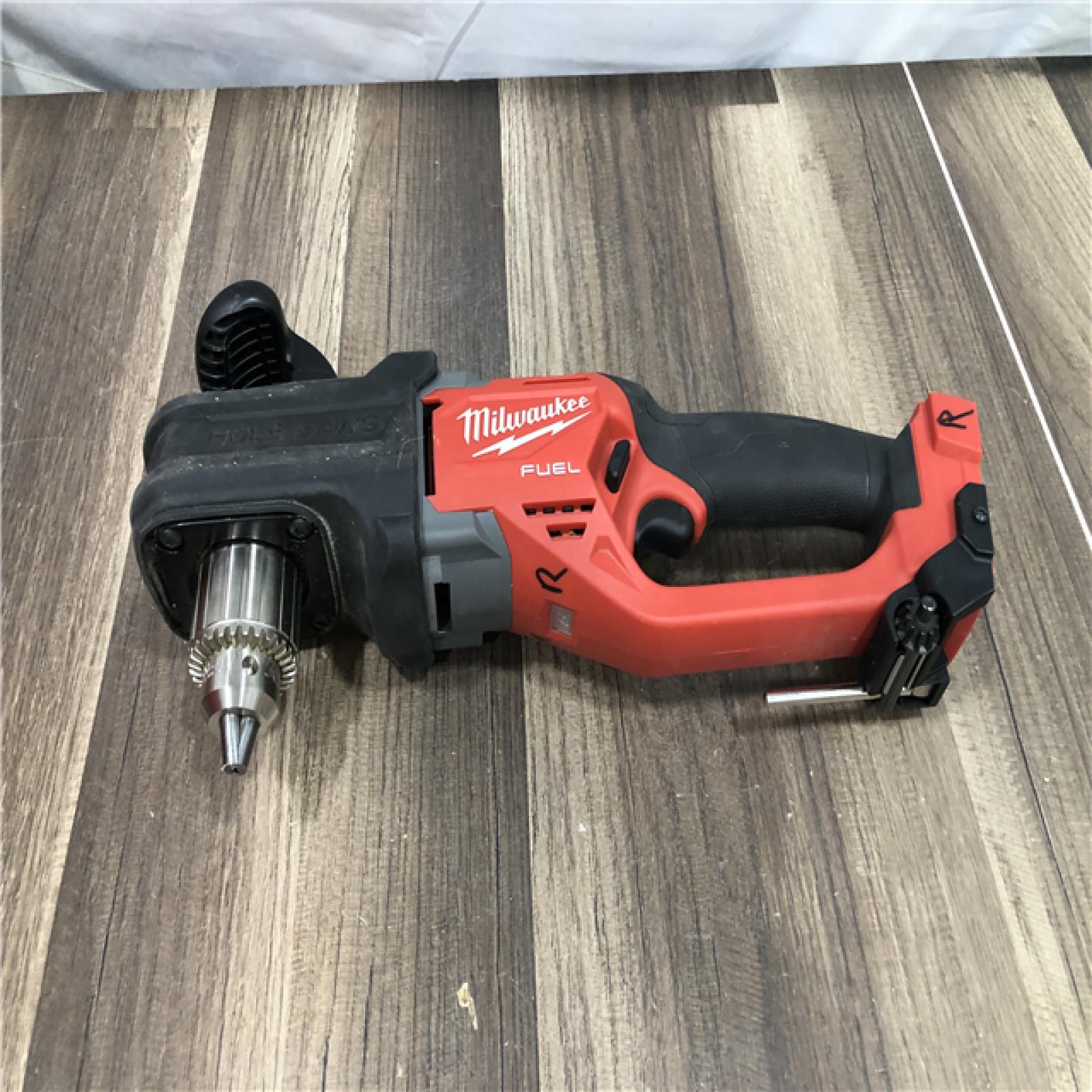 AS-IS Milwaukee FUEL GEN II 18V Lithium-Ion Brushless Cordless 1/2 in. Hole Hawg Right Angle Drill (Tool-Only)