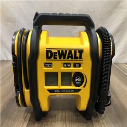AS-IS DEWALT 20V MAX Cordless Electric Portable Inflator (Tool Only)