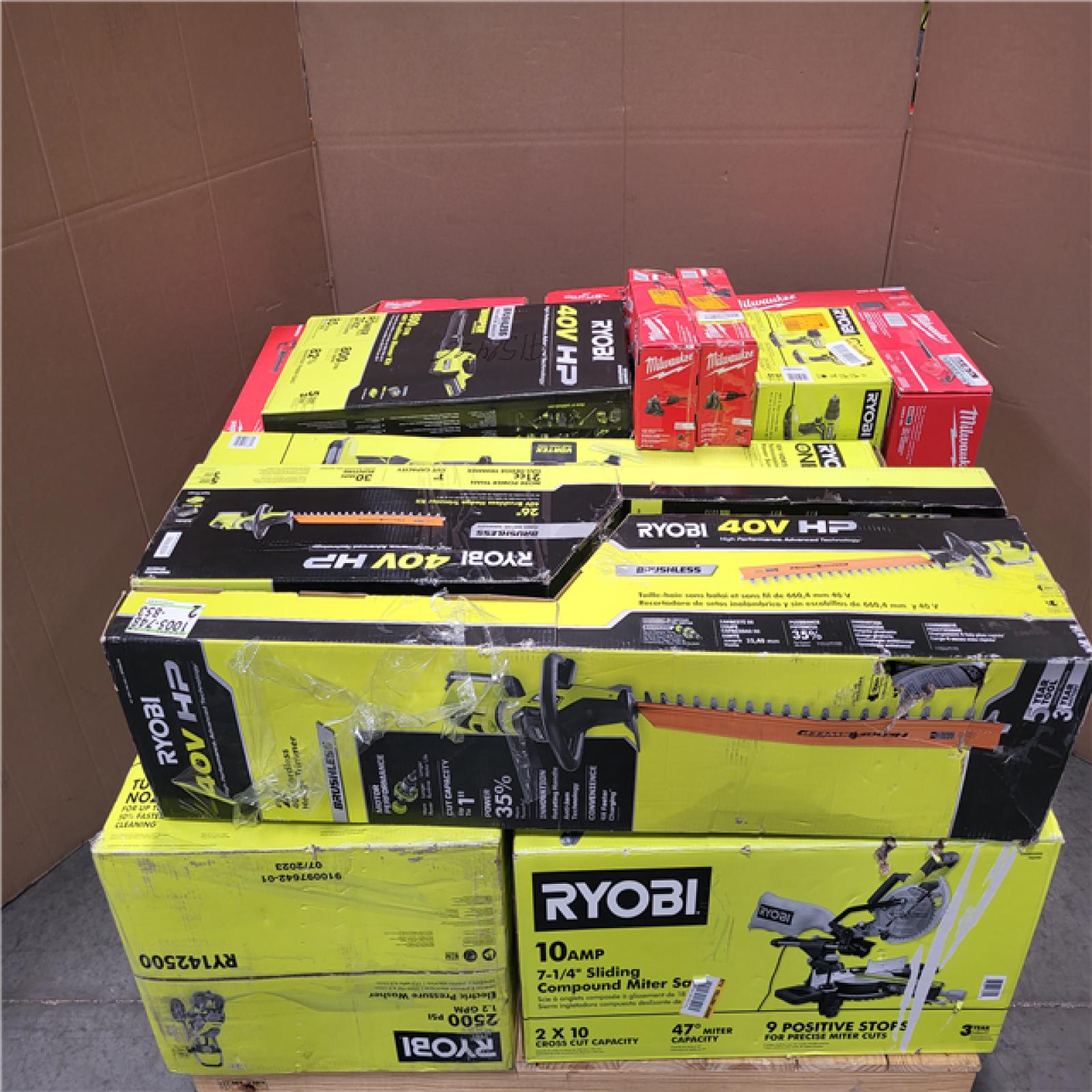 CALIFORNIA AS-IS TOOL PALLET