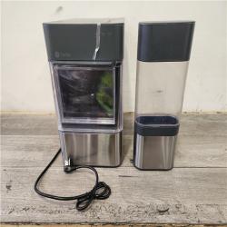 Phoenix Location GE Profile Opal 24 lb Portable Nugget Ice Maker in Stainless Steel, with Side Tank, and Wi-Fi connected
