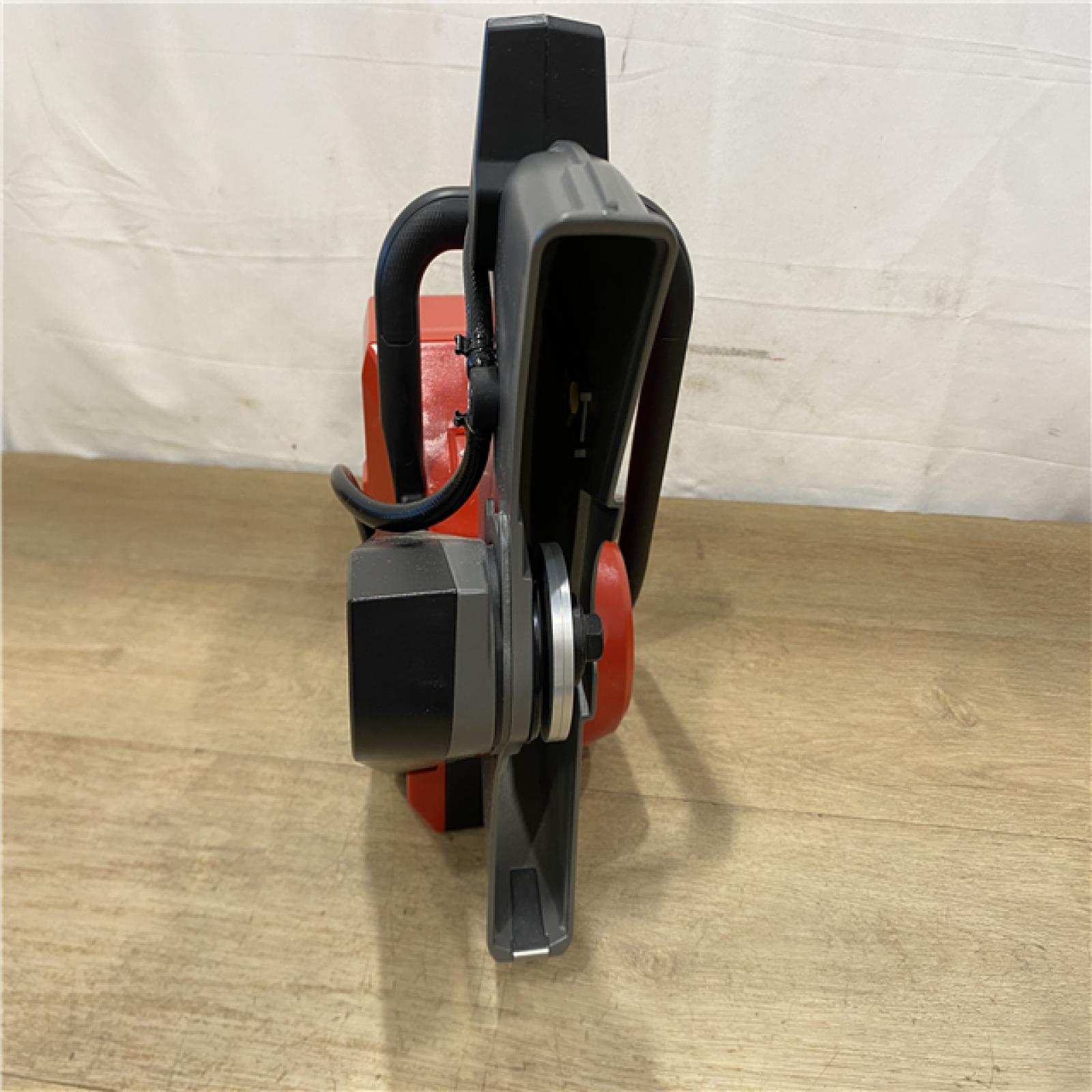AS-IS Milwaukee FUEL ONE-KEY 18V Lithium-Ion Brushless Cordless 9 in. Cut Off Saw Kit