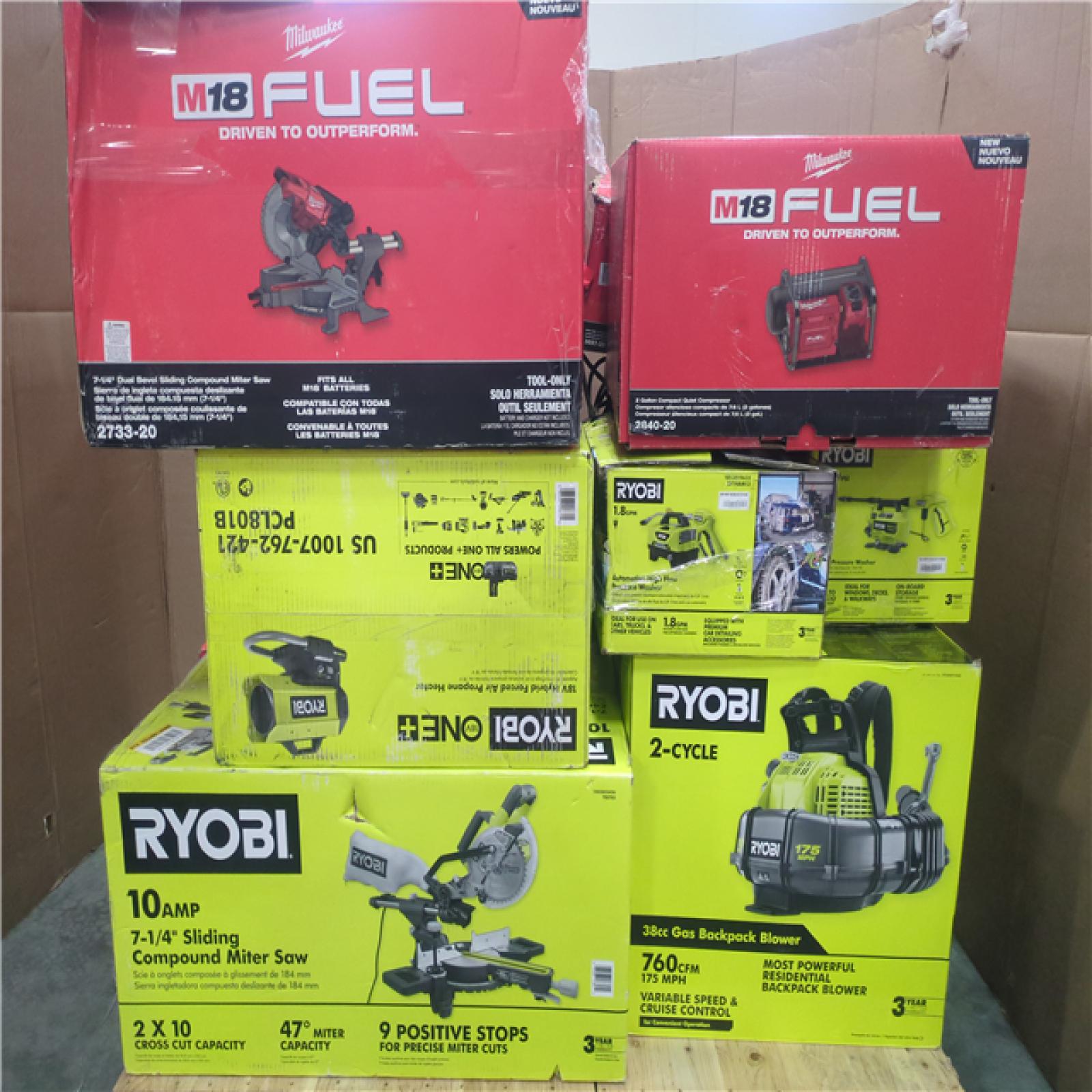 CALIFORNIA AS-IS TOOL PALLET