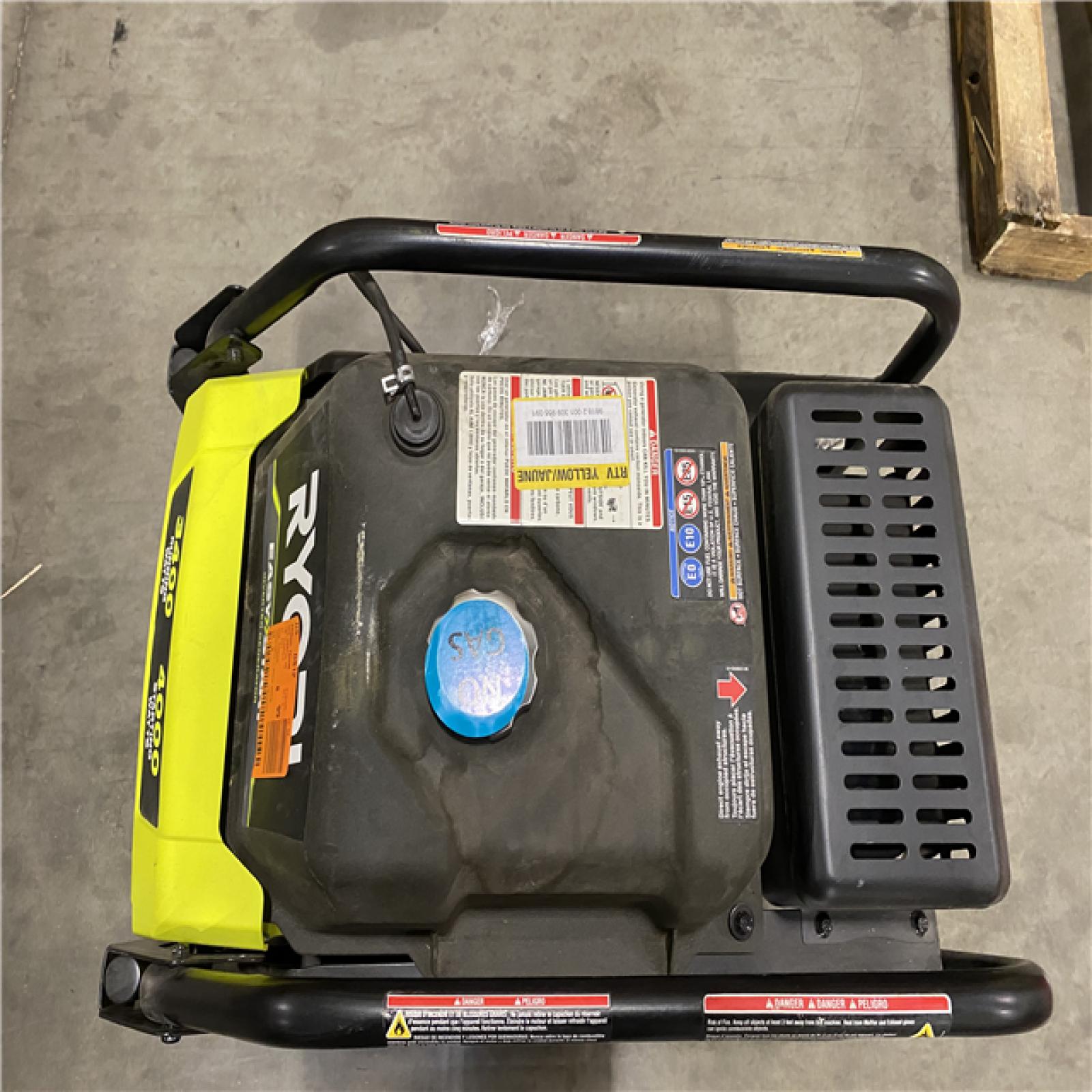 Dallas Location - As-Is RYOBI 4000-Watt Gasoline Portable Generator