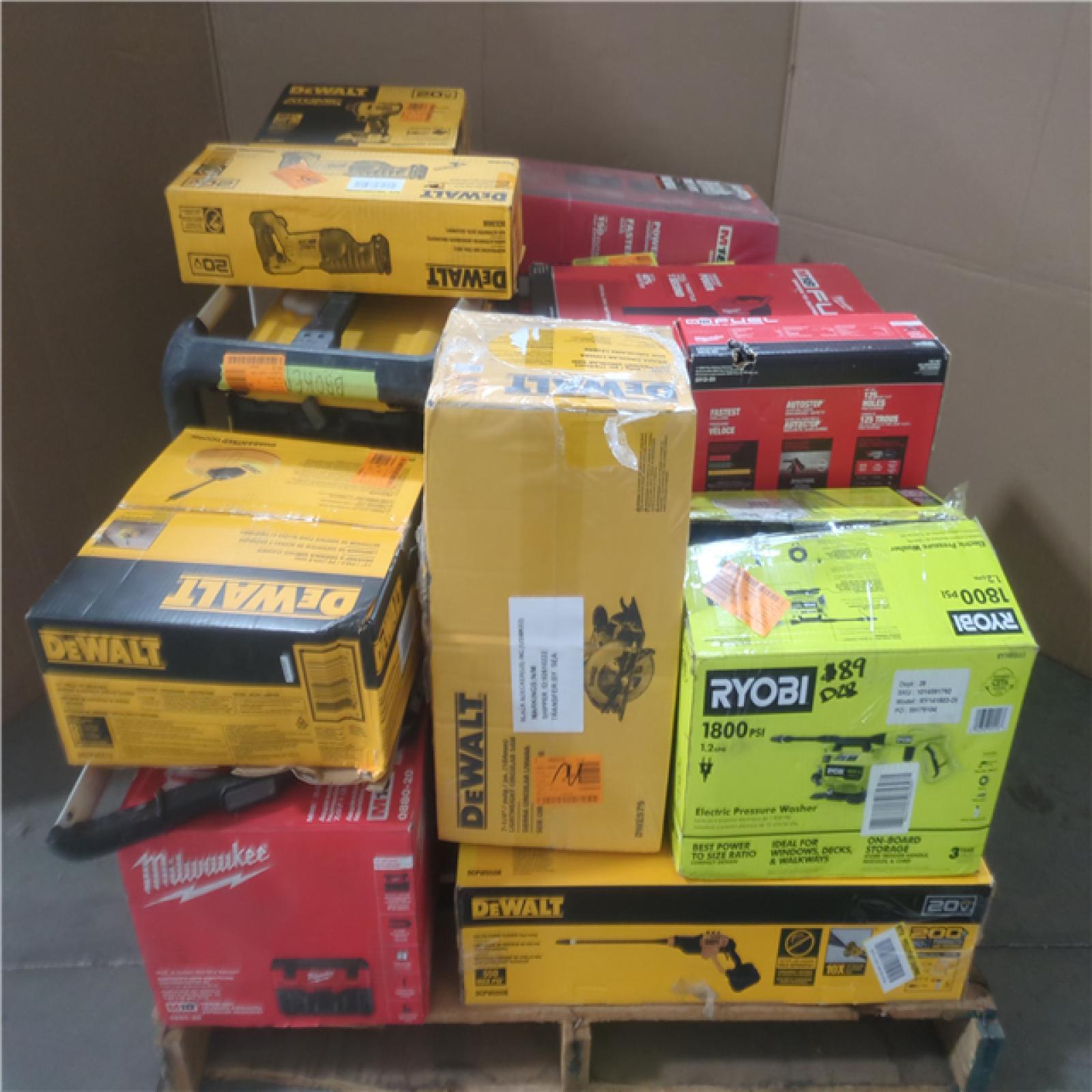 CALIFORNIA AS-IS TOOL PALLET