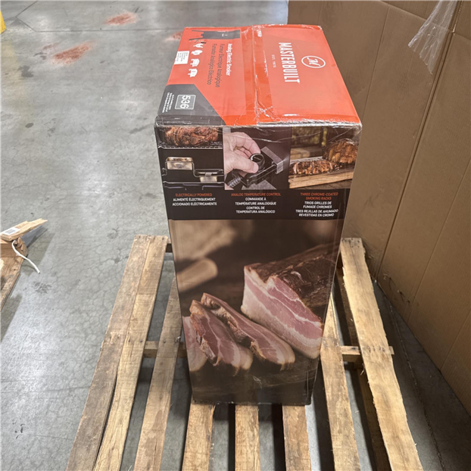 california as is master built Analog electric smoker