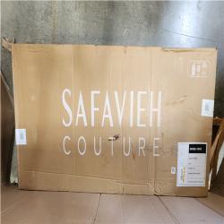 Phoenix NEW SAFAVIEH Caledonia Teak Outdoor Chaise Lounge with White Cushions