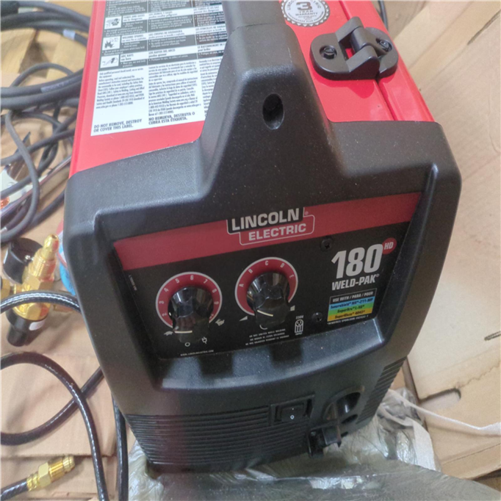 CALIFORNIA AS-IS lINCOLN ELECTRIC WELD-PAK