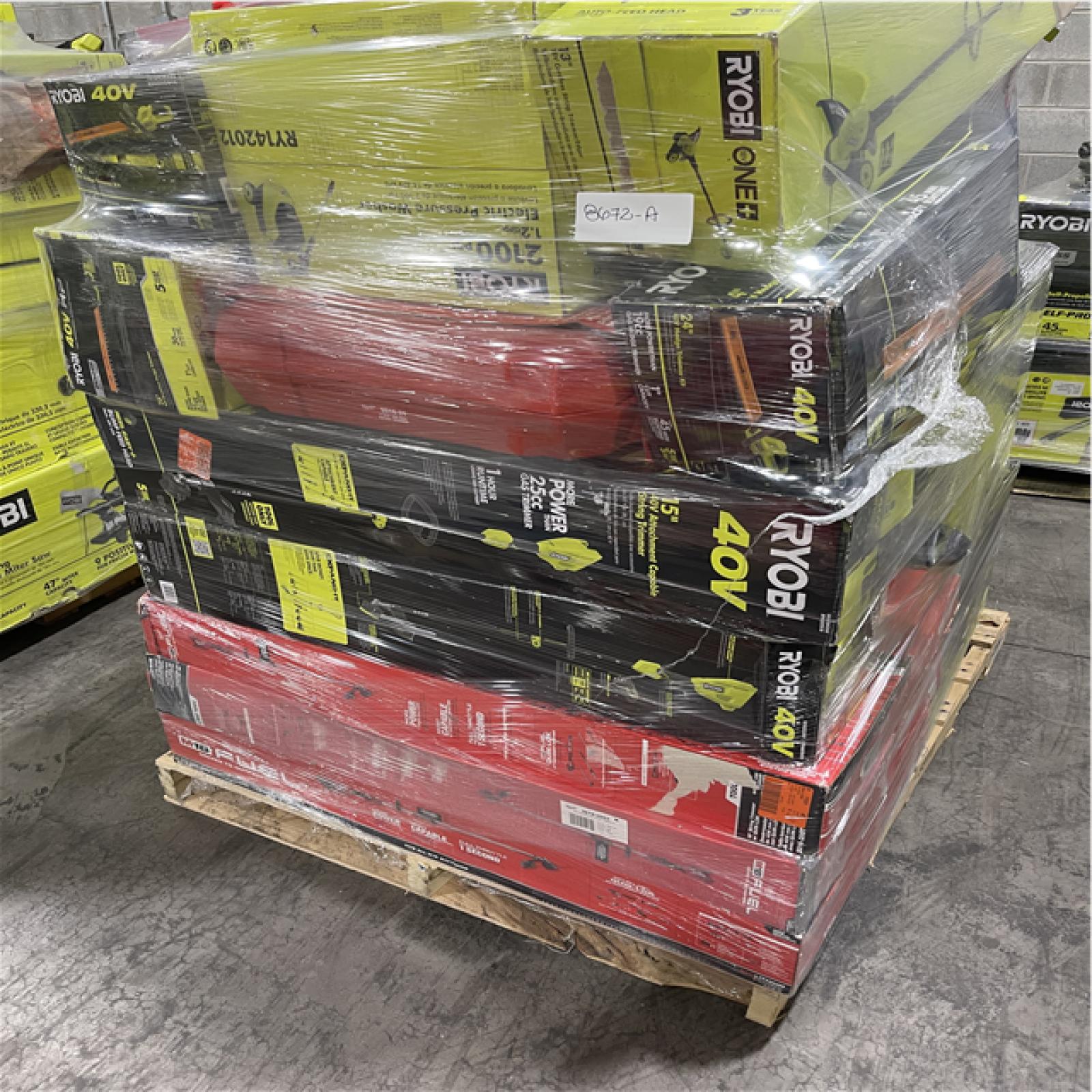 Pittston Location As-Is Power Tools Partial Truckload (14 Pallets) 8672-A