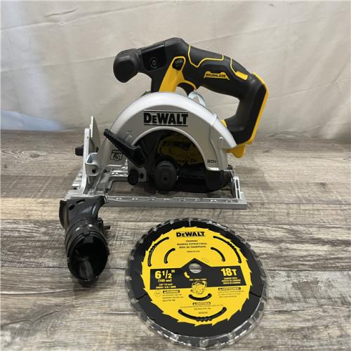AS-IS DEWALT 20V MAX Cordless Brushless 6-1/2 in. Sidewinder Style Circular Saw (Tool Only)