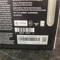 Phoenix AS-IS Google Nest Learning Thermostat (4th Gen) with Nest Temperature Sensor (2nd Gen) - Polished Obsidian