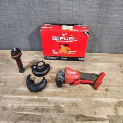 HOUSTON LOCATION - AS-IS Milwaukee M18 FUEL 18V Lithium-Ion Brushless Cordless 4-1/2 in./5 in. Grinder with Variable Speed & Paddle Switch (Tool-Only)