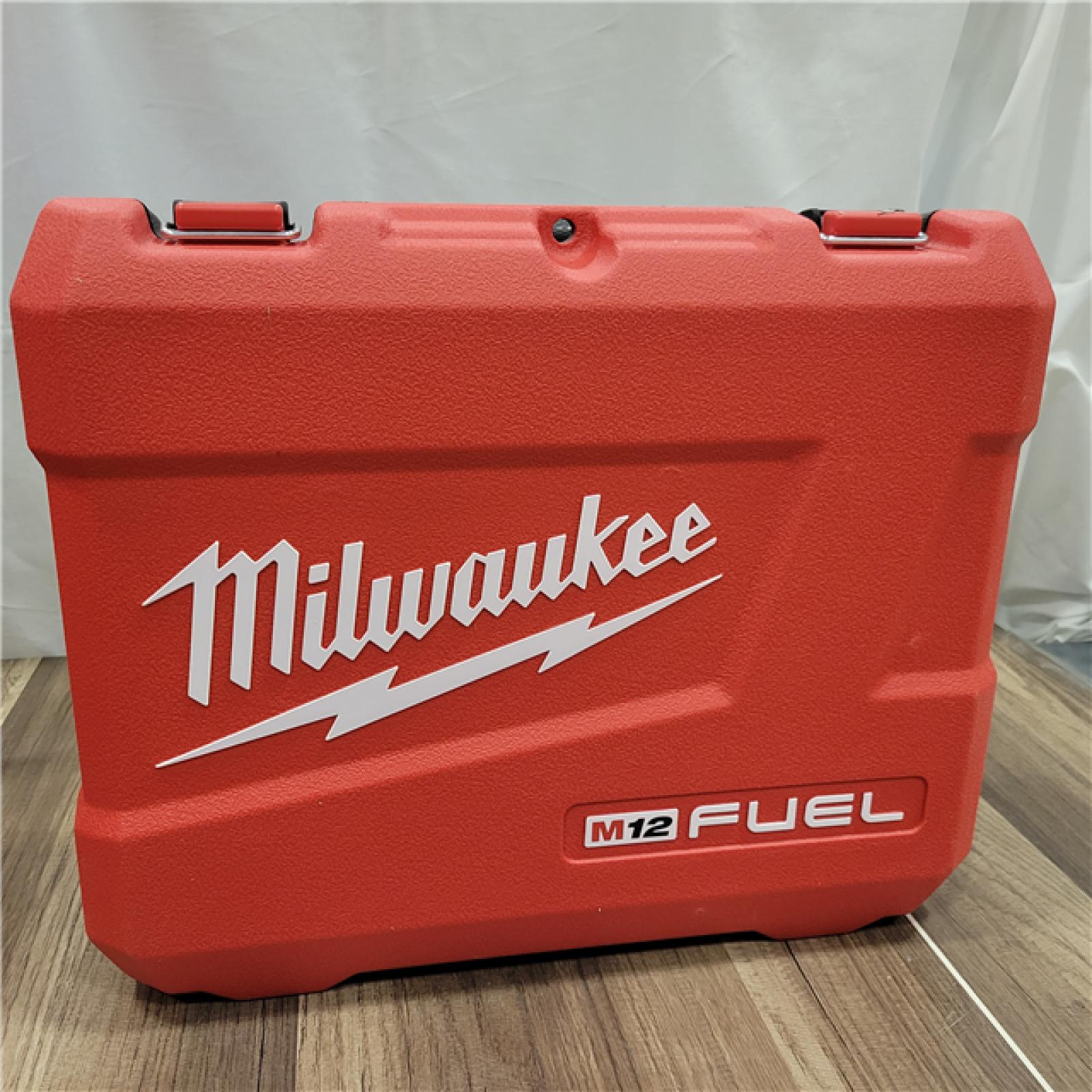 AS-IS MILWAUKEE M12 FUEL ProPEX Expander Tool with 1/2 in. - 1 in. RAPID SEAL ProPEX Expander Heads