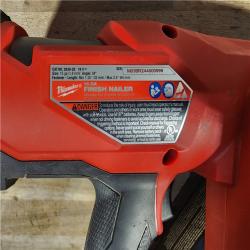 HOUSTON LOCATION - AS-IS Milwaukee 2839-20 M18 FUEL 15 Ga. 18 Volt Brushless Angled Finish Nailer (TOOL ONLY)