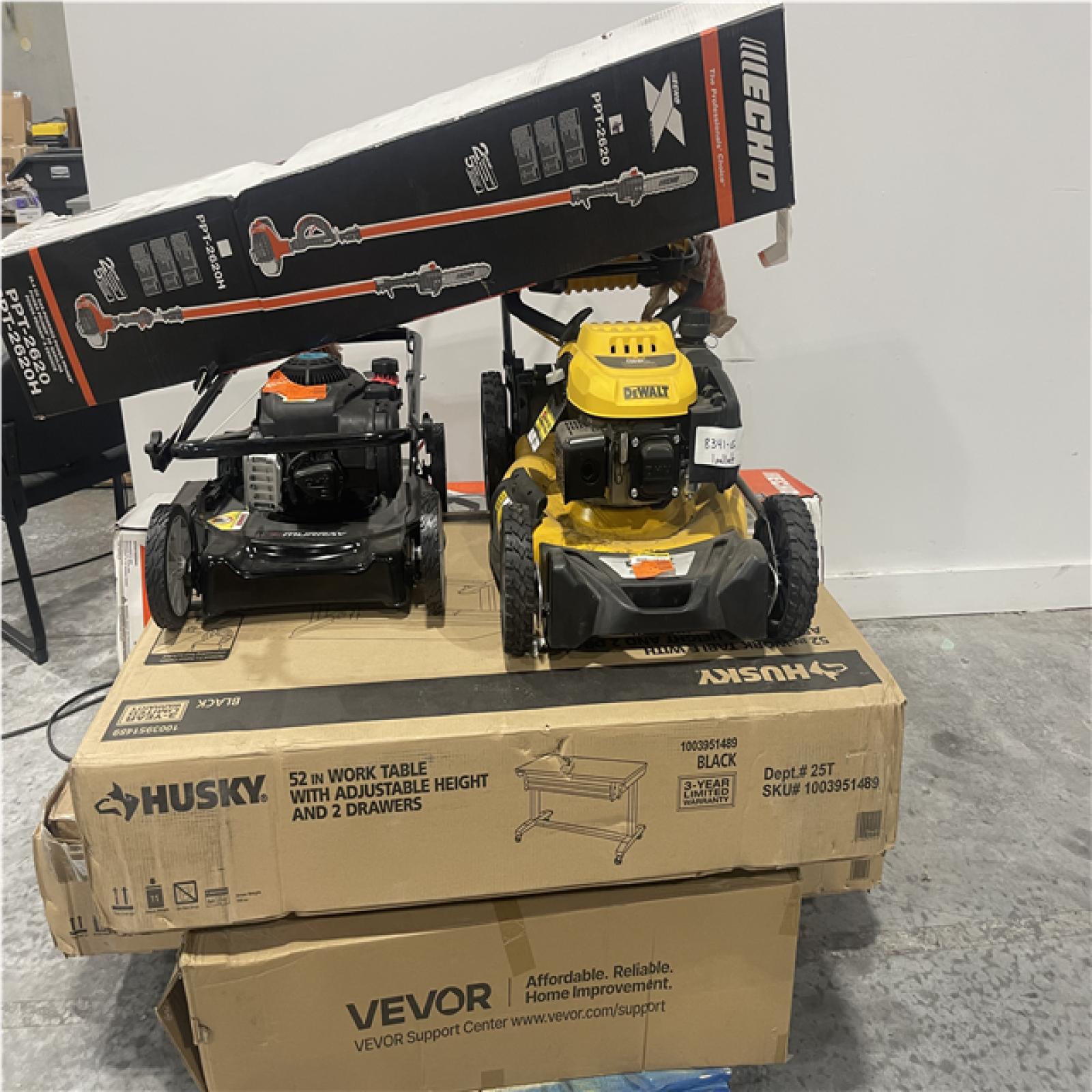 Atlanta Location As-Is Tools and more (one Pallet) 8341-G