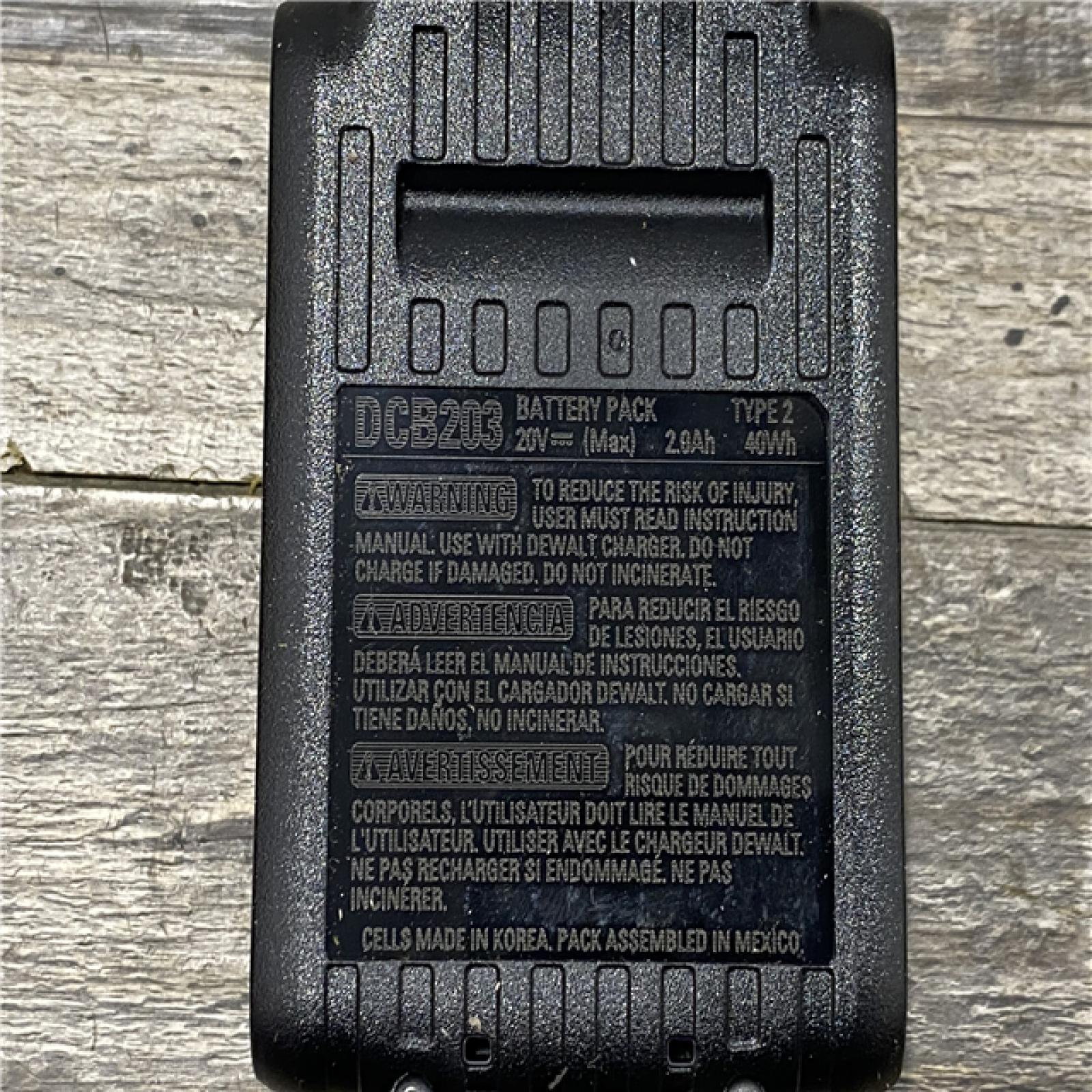 AS-IS DEWALT Atomic 20V Lithium-Ion Cordless Compact 1/2 in. Drill/Driver Kit