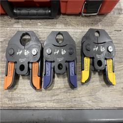AS-IS Milwaukee 18V Lithium-Ion Cordless Short Throw PEX Press Tool Kit