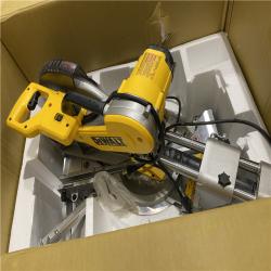 Dallas Location - As-Is DEWALT 15 Amp Corded 12 in. Double Bevel Sliding Compound Miter Saw (Lot Of 2)
