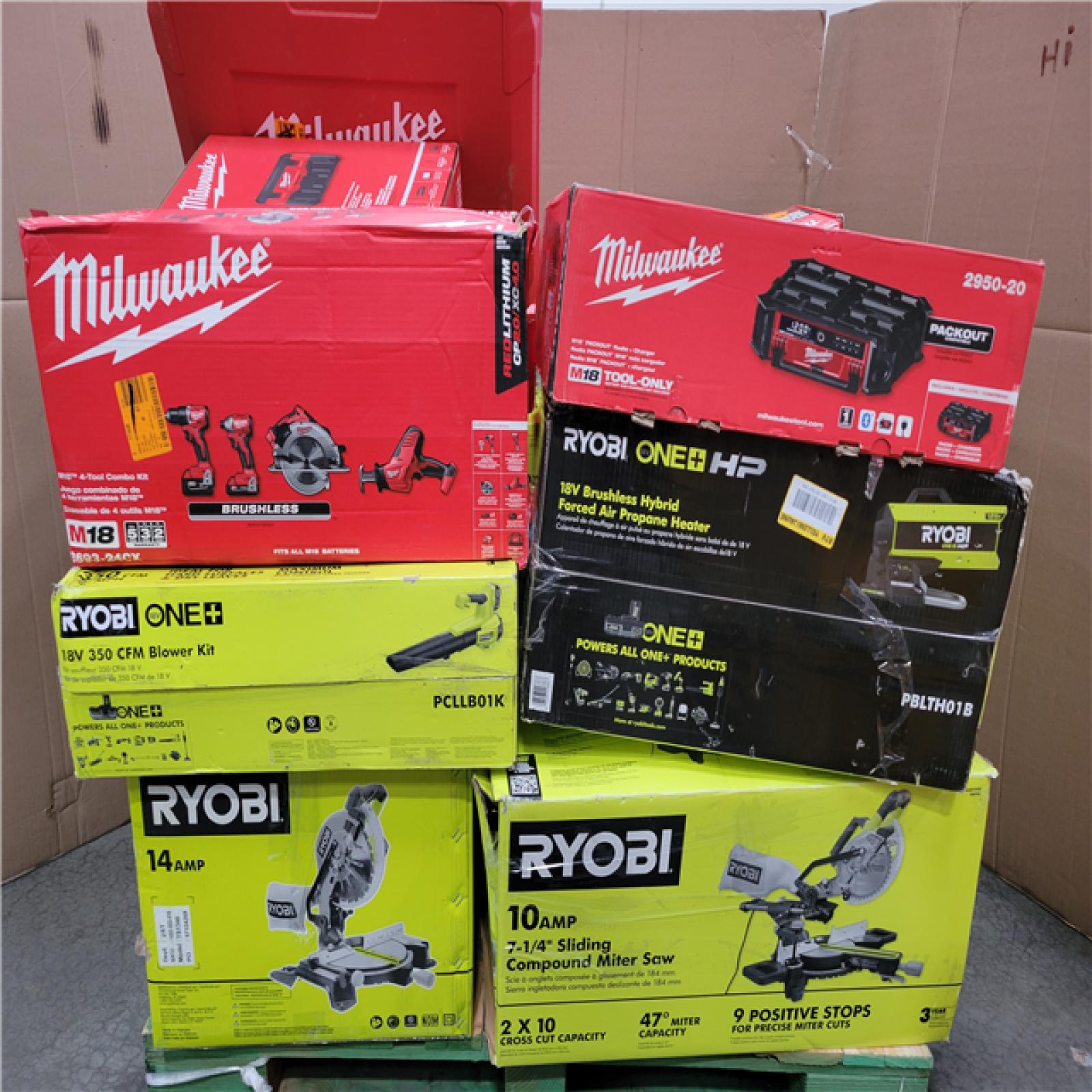 CALIFORNIA AS-IS TOOL PALLET