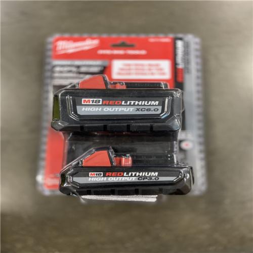 DALLAS LOCATION - Milwaukee Tool M18 High Output 2Pk 6.0AH 3.0AH