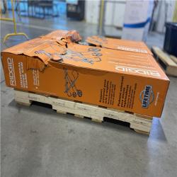 DALLAS LOCATION - RIDGID Foldable Mobile Miter Saw Stand with Mounting Braces - 2 UNITS