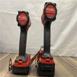 AS-IS Milwaukee M18 FUEL 18V Lithium-Ion Brushless Cordless Hammer Drill and Impact Driver Combo Kit
