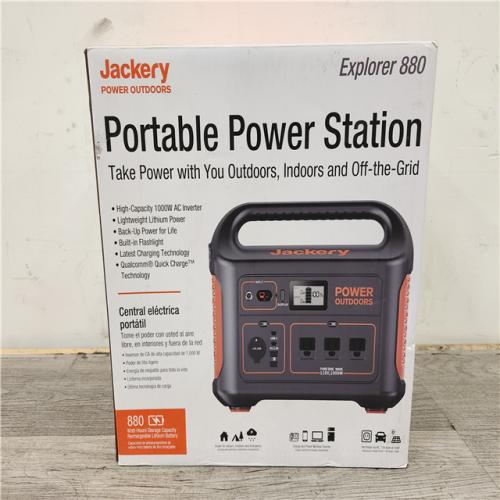 Phoenix Location NEW Jackery Explorer 880, 880Wh/1000W Model No: Explorer 880 (Sealed)