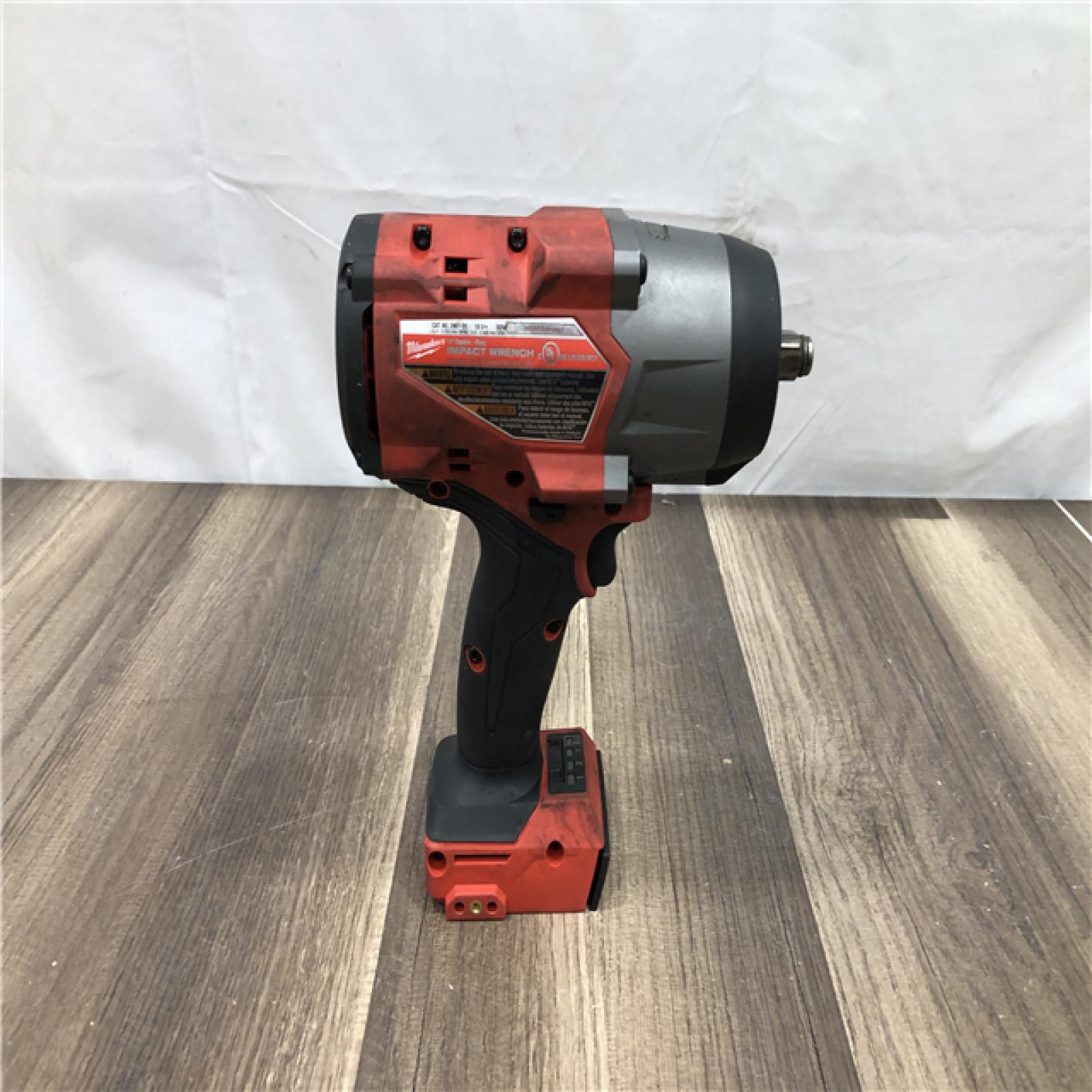 AS-IS Milwaukee FUEL 18V Lithium-Ion Brushless Cordless 1/2 in. Impact Wrench with Friction Ring (Tool-Only)