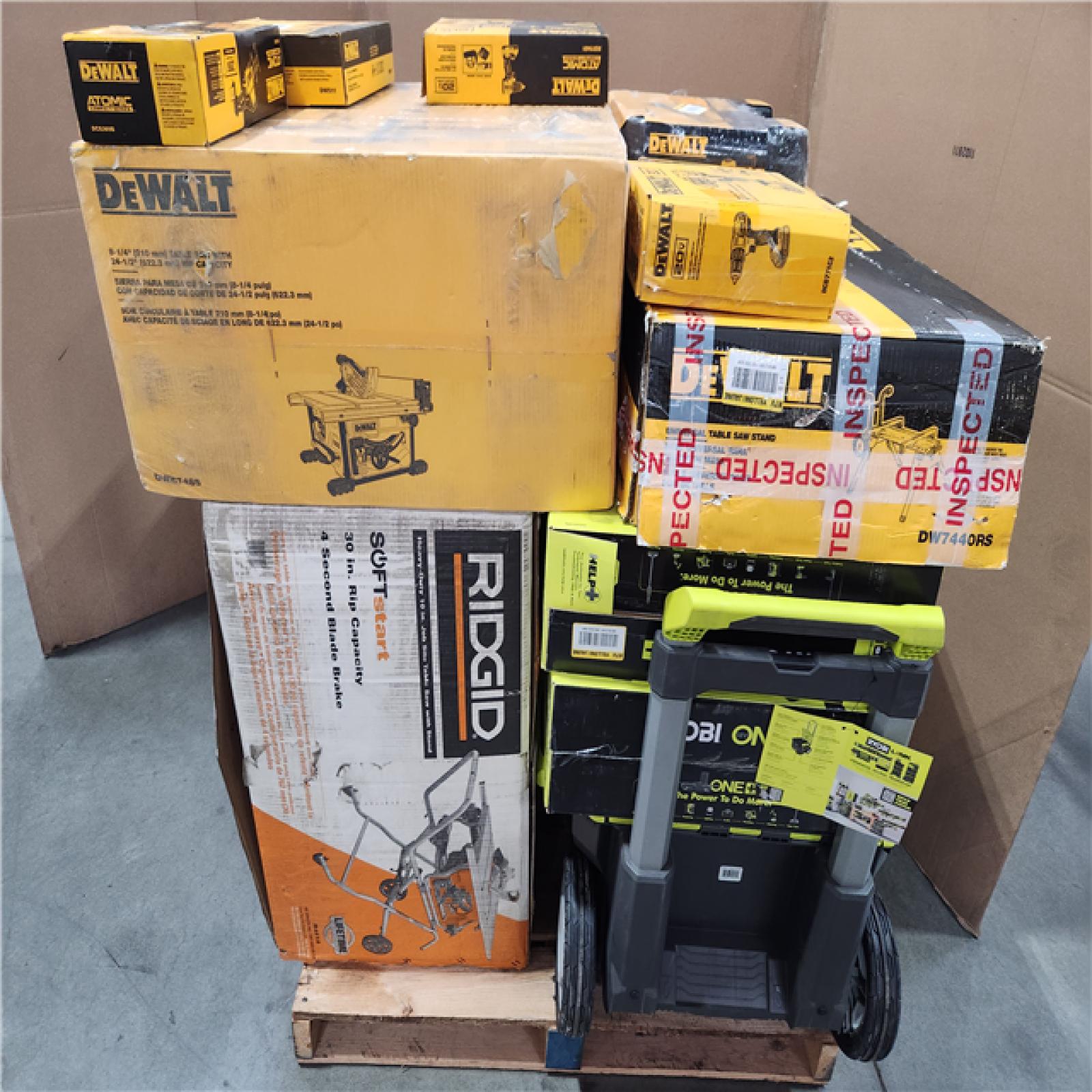 California NEW Tool pallet
