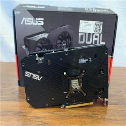 AS-IS ASUS DUAL RADEON RX6600 XT Videocard OC Edition 8GB GDDR6 DUAL-RX6600XT-O8G