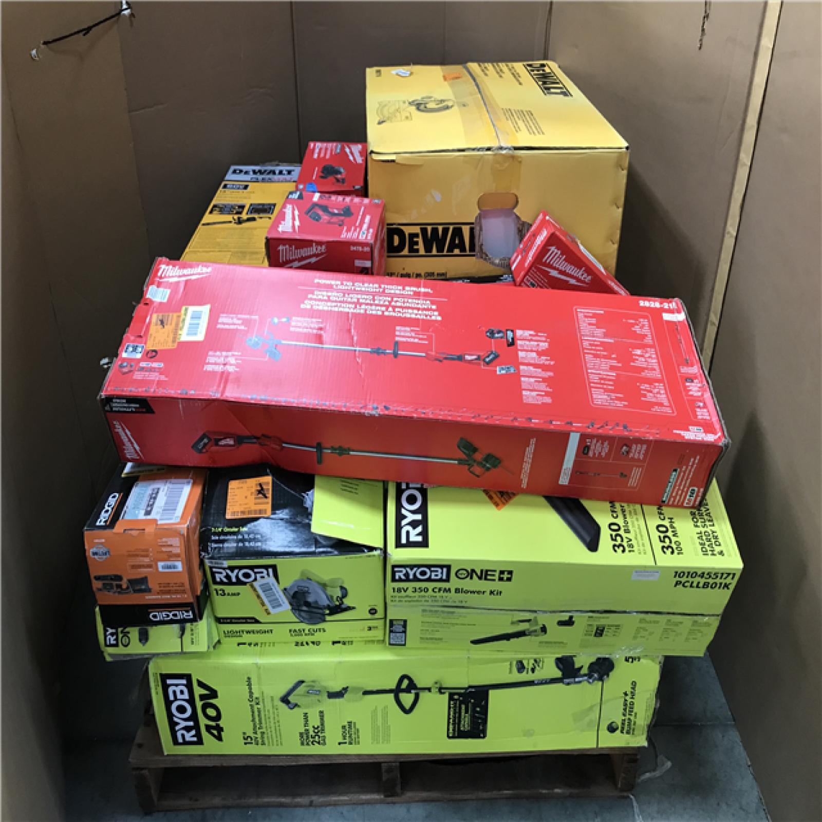 CALIFORNIA AS-IS TOOL PALLET