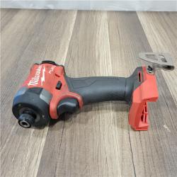 AS-IS   Milwaukee 2953-20 18V Lithium-Ion Brushless Cordless 1/4   Hex Impact Driver Bare Tool  Red