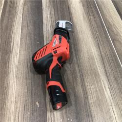 AS-IS Milwaukee 12V Lithium-Ion HACKZALL Cordless Reciprocating Saw Kit