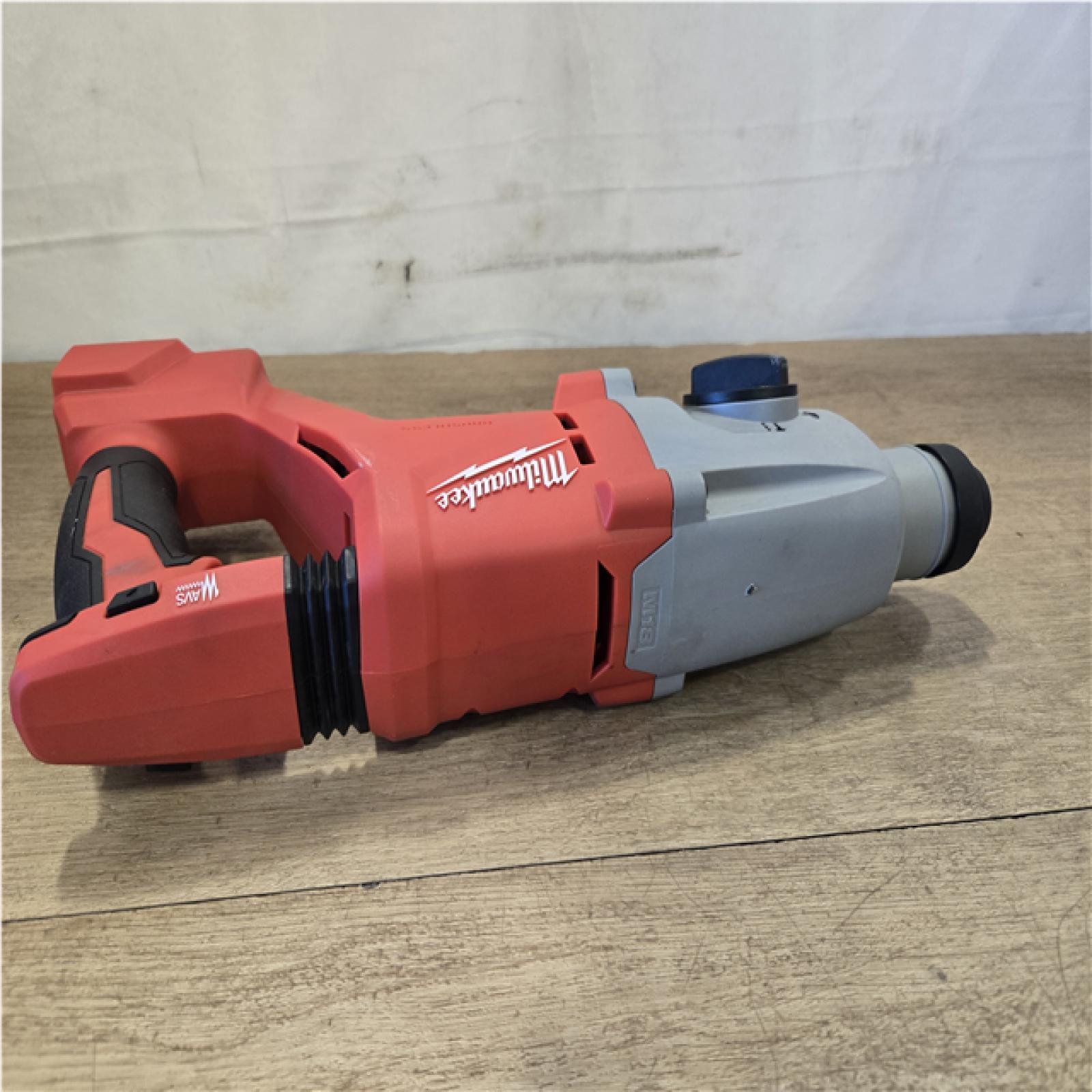 AS-IS Milwaukee 18V Lithium-Ion Brushless Cordless 1 in. SDS-Plus D-Handle Rotary Hammer (Tool-Only)