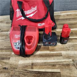 HOUSTON LOCATION - AS-IS Milwaukee 3497-22 12V Brushless Hammer Drill and Impact Driver Combo Kit