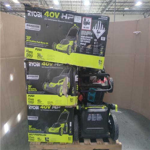 CALIFORNIA AS-IS OUTDOOR POWER EQUIPMENT