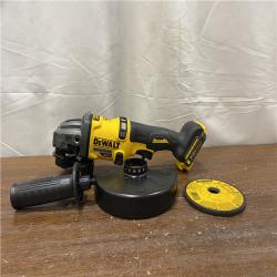 AS-ISFLEXVOLT 60V MAX Cordless Brushless 4.5 in. to 6 in. Small Angle Grinder with Kickback Brake (Tool Only)