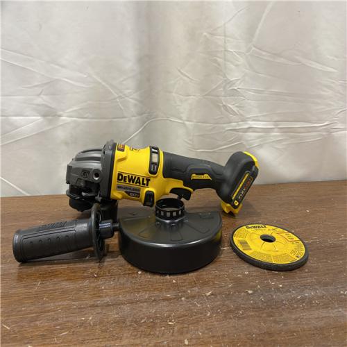 AS-ISFLEXVOLT 60V MAX Cordless Brushless 4.5 in. to 6 in. Small Angle Grinder with Kickback Brake (Tool Only)