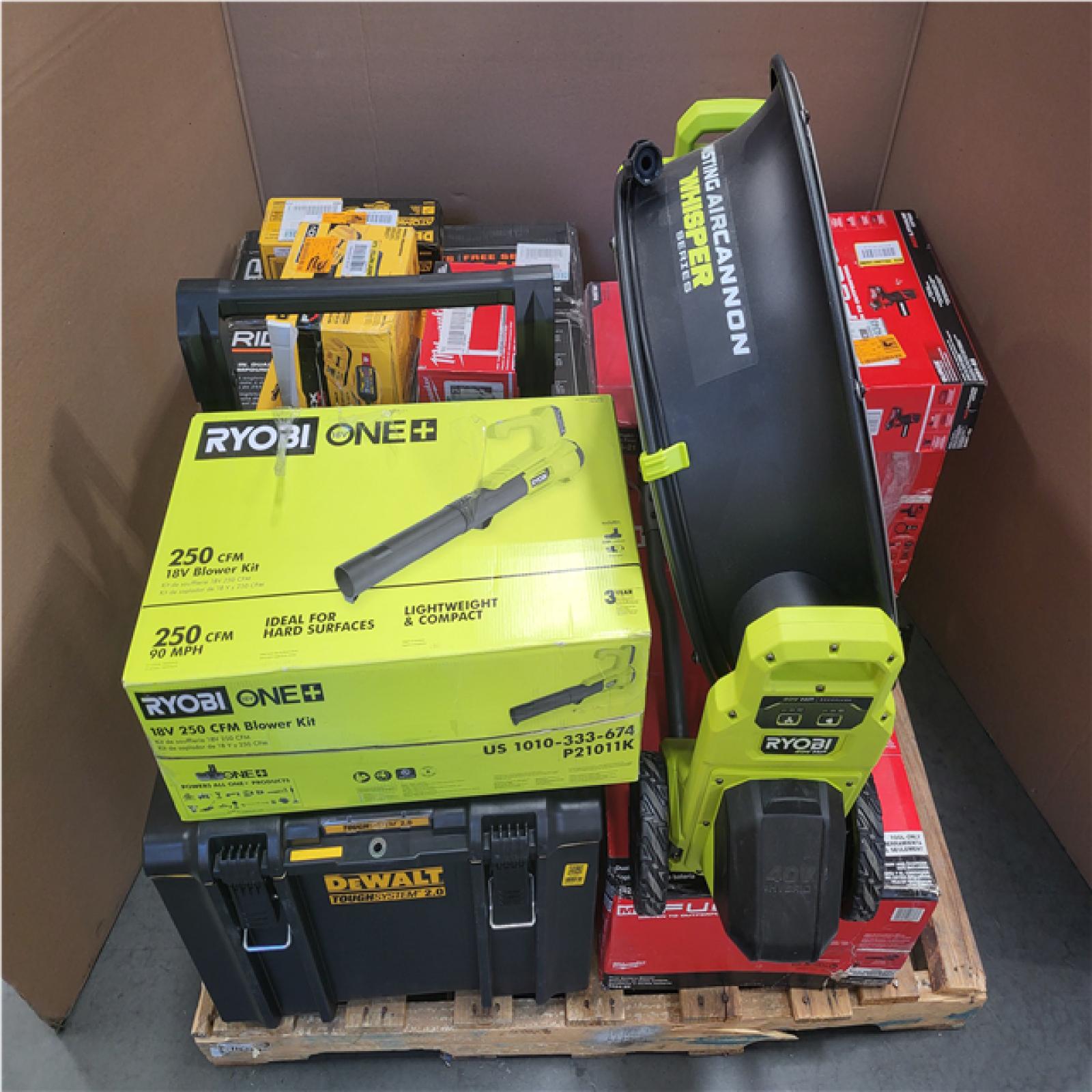 CALIFORNIA AS-IS TOOL PALLET