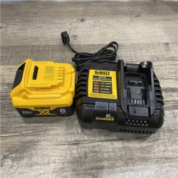 AS-IS DEWALT 20V MAX Lithium-Ion 6.0 Ah Battery and Charger