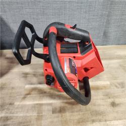 HOUSTON LOCATION - AS-IS Milwaukee Tool 2826-20T M18 FUEL 14  Top Handle 18-Volt Lithium-Ion Brushless Electric Cordless Chainsaw (Tool-Only)