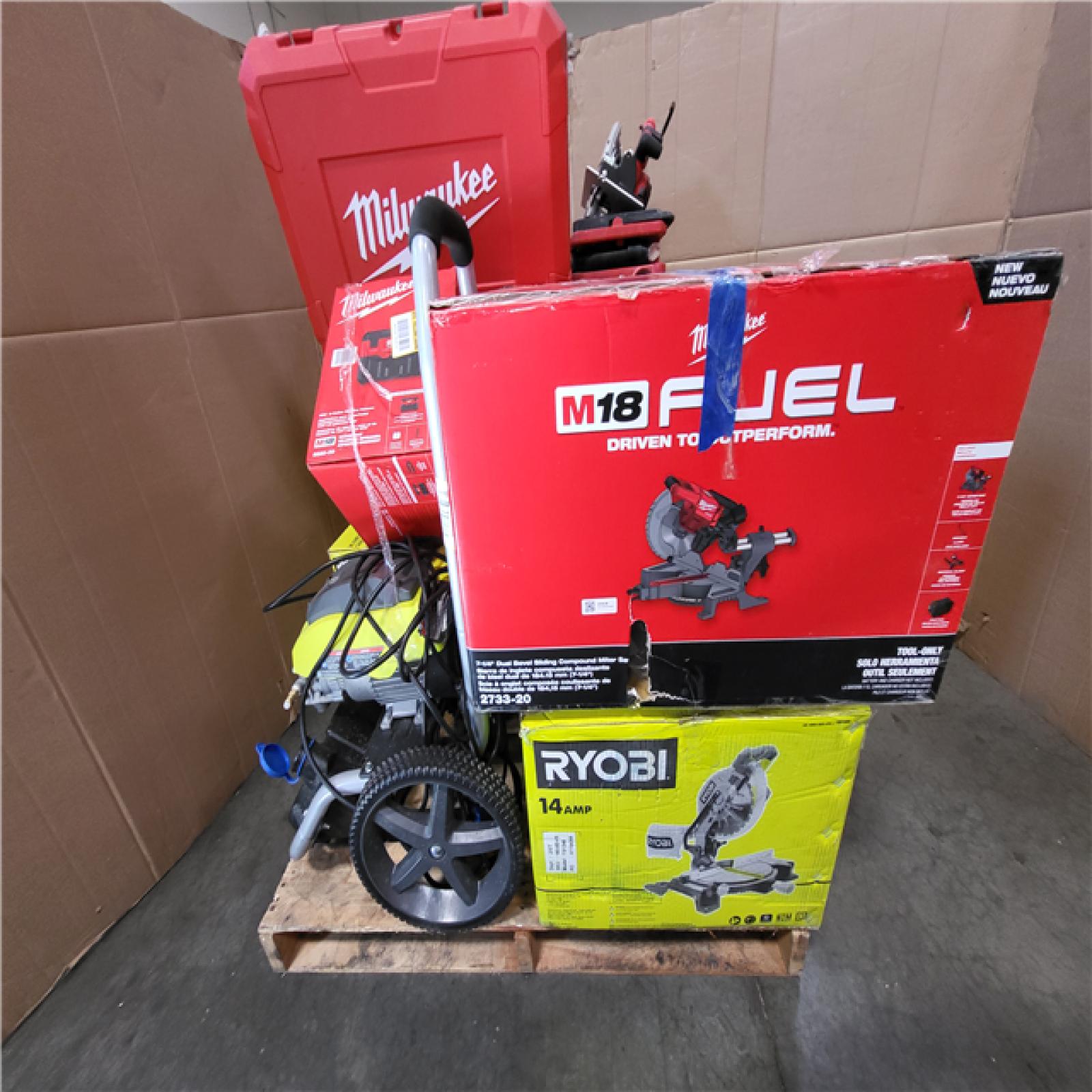 CALIFORNIA AS-IS TOOL PALLET