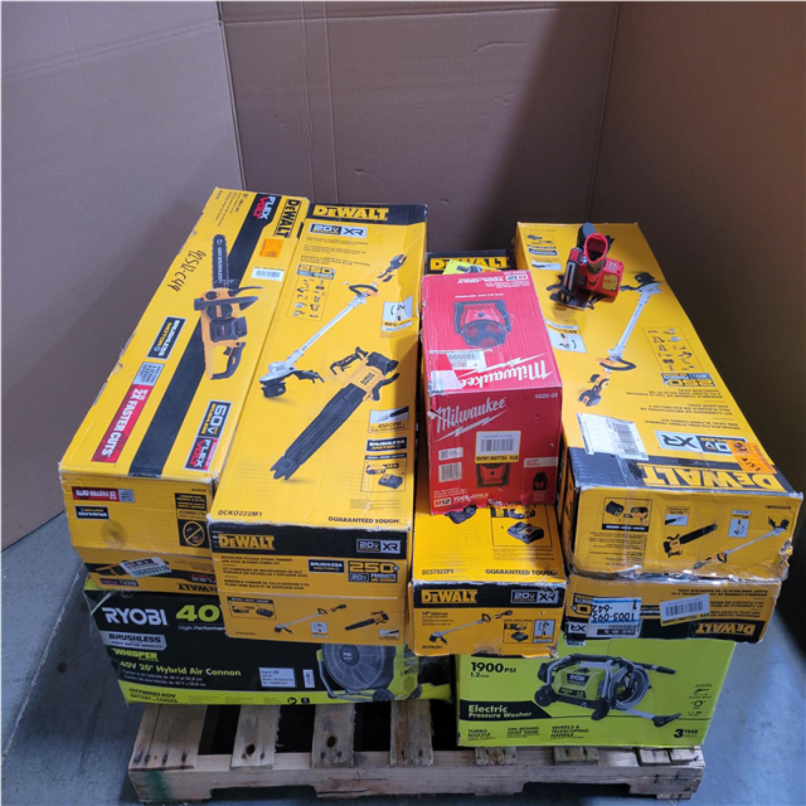 CALIFORNIA AS-IS TOOL PALLET