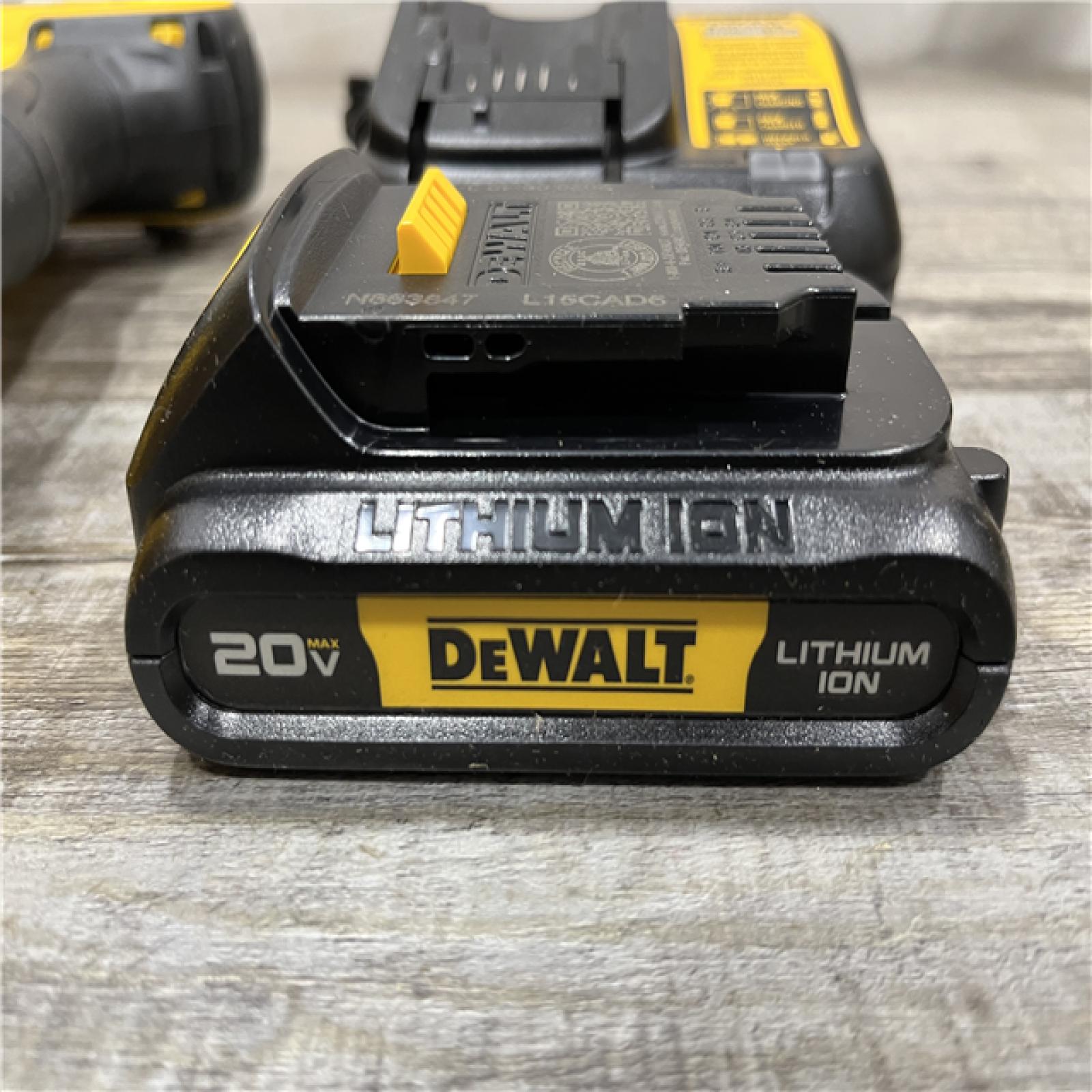 AS-IS DEWALT 20V MAX Cordless 1/4 in. Impact Driver Kit