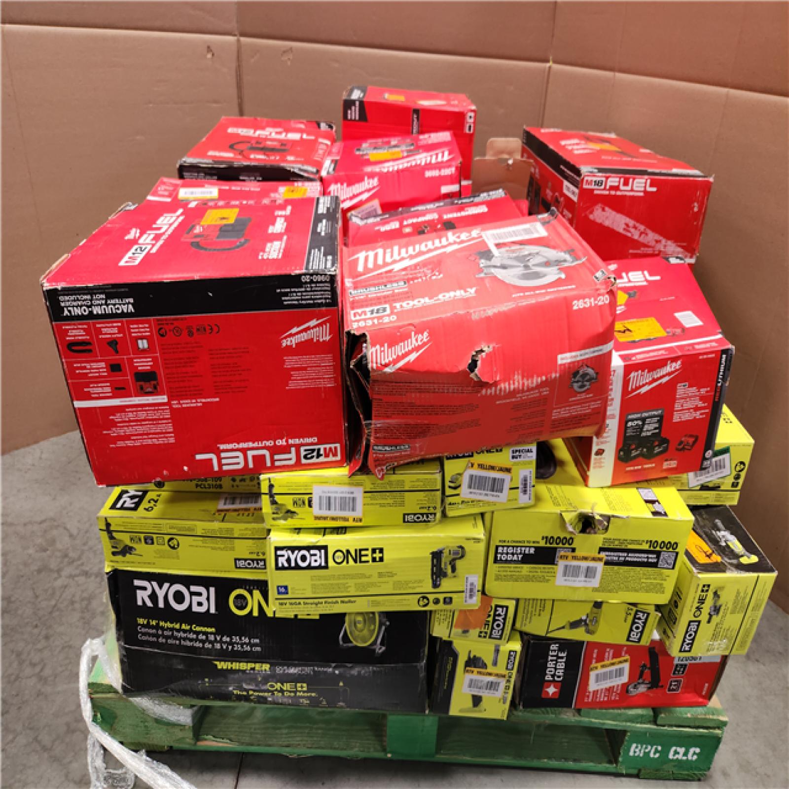 CALIFORNIA AS-IS TOOL PALLET