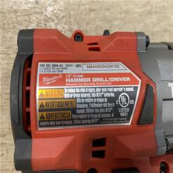 AS-IS Milwaukee FUEL 18V Lithium-Ion Brushless Cordless Hammer Drill and Impact Driver Combo Kit