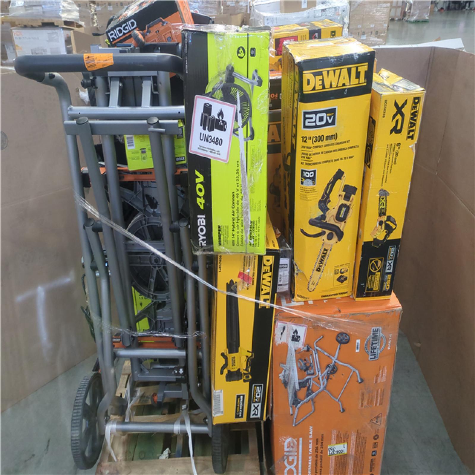 CALIFORNIA AS-IS TOOL PALLET