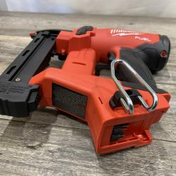AS-IS Milwaukee FUEL 18-Volt Lithium-Ion Brushless Cordless 18-Gauge 1/4 in. Narrow Crown Stapler (Tool-Only)