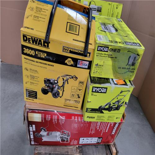CALIFORNIA AS-IS OUTDOOR POWER EQUIPMENT