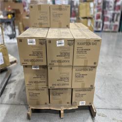 DALLAS LOCATION- Rockport 52 in. Oil-Rubbed Bronze Cherry/Walnut Blades LED Ceiling Fan PALLET-(20 UNITS)